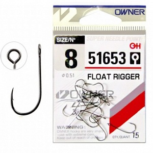 Крючок Owner № 51653 №8 (11шт.). Фото №2