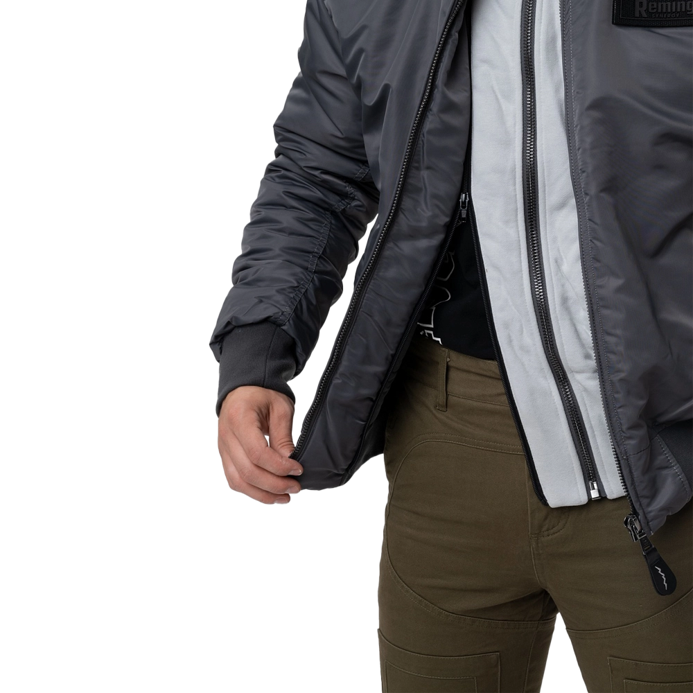 Куртка Бомбер Remington Wenham Gray, р. XS. Фото №8 Куртка Бомбер Remington Wenham Gray, р. XS. Фото №8