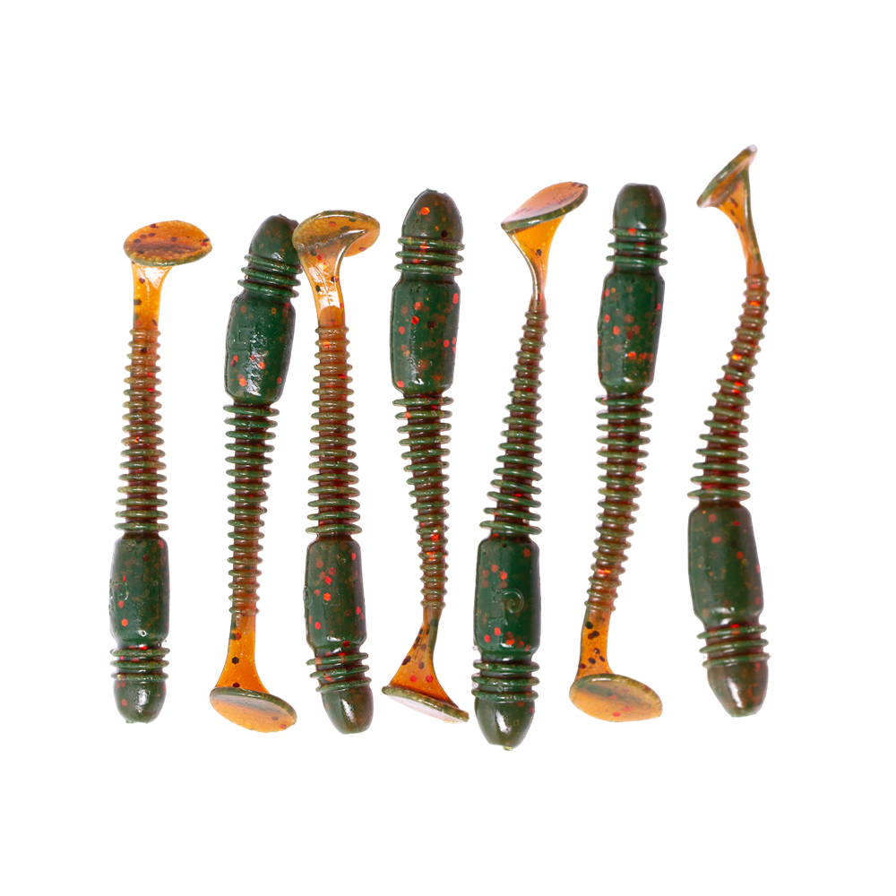 Виброхвост Lucky John Pro Series Tioga 2,9" 75мм, (7шт. упак.) цвет 085. Фото №6 Виброхвост Lucky John Pro Series Tioga 2,9" 75мм, (7шт. упак.) цвет 085. Фото №6