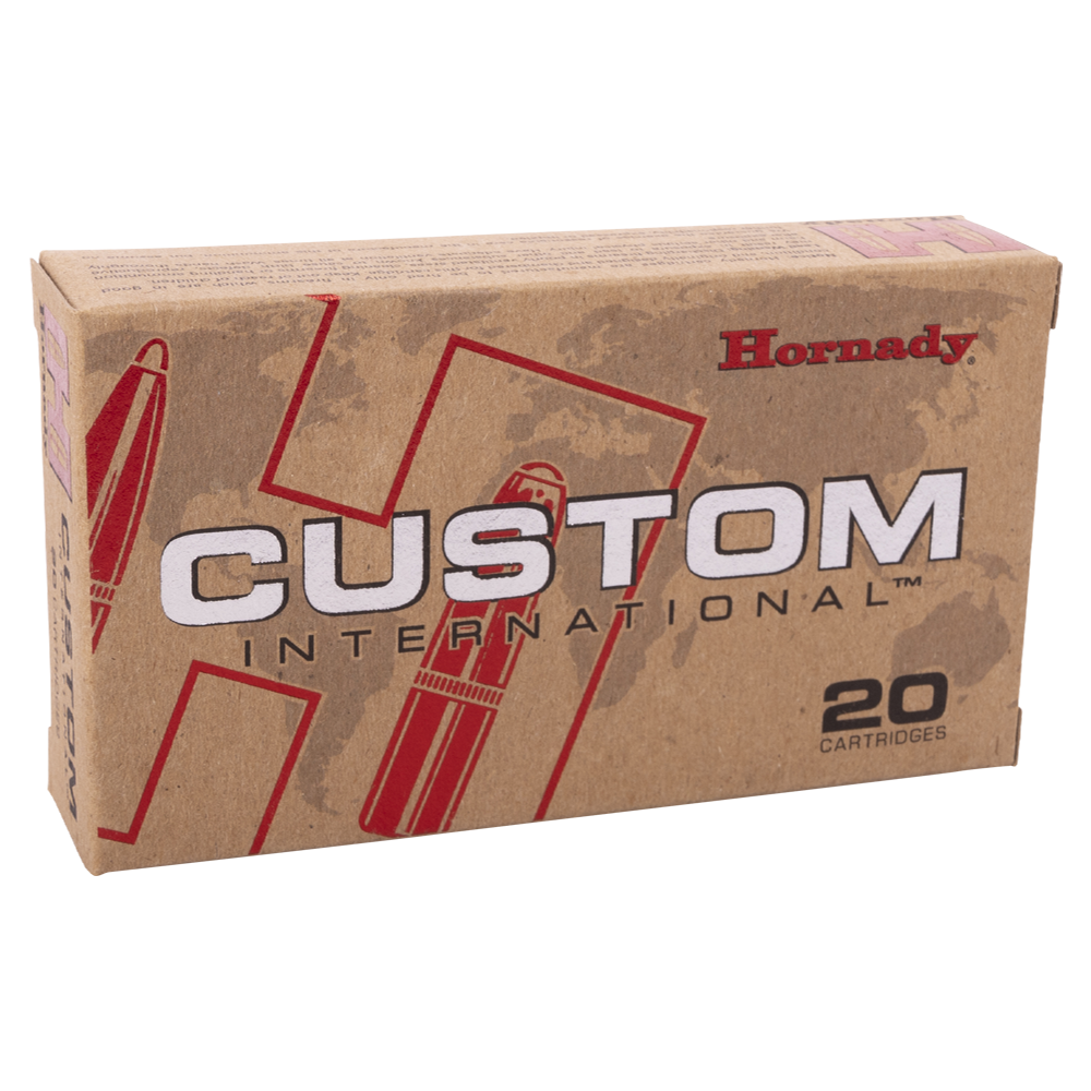 Патрон нарезной HORNADY калибр 308 WIN 11,7гр.180GR. CUSTOM (в пачке 20 шт). Фото №4