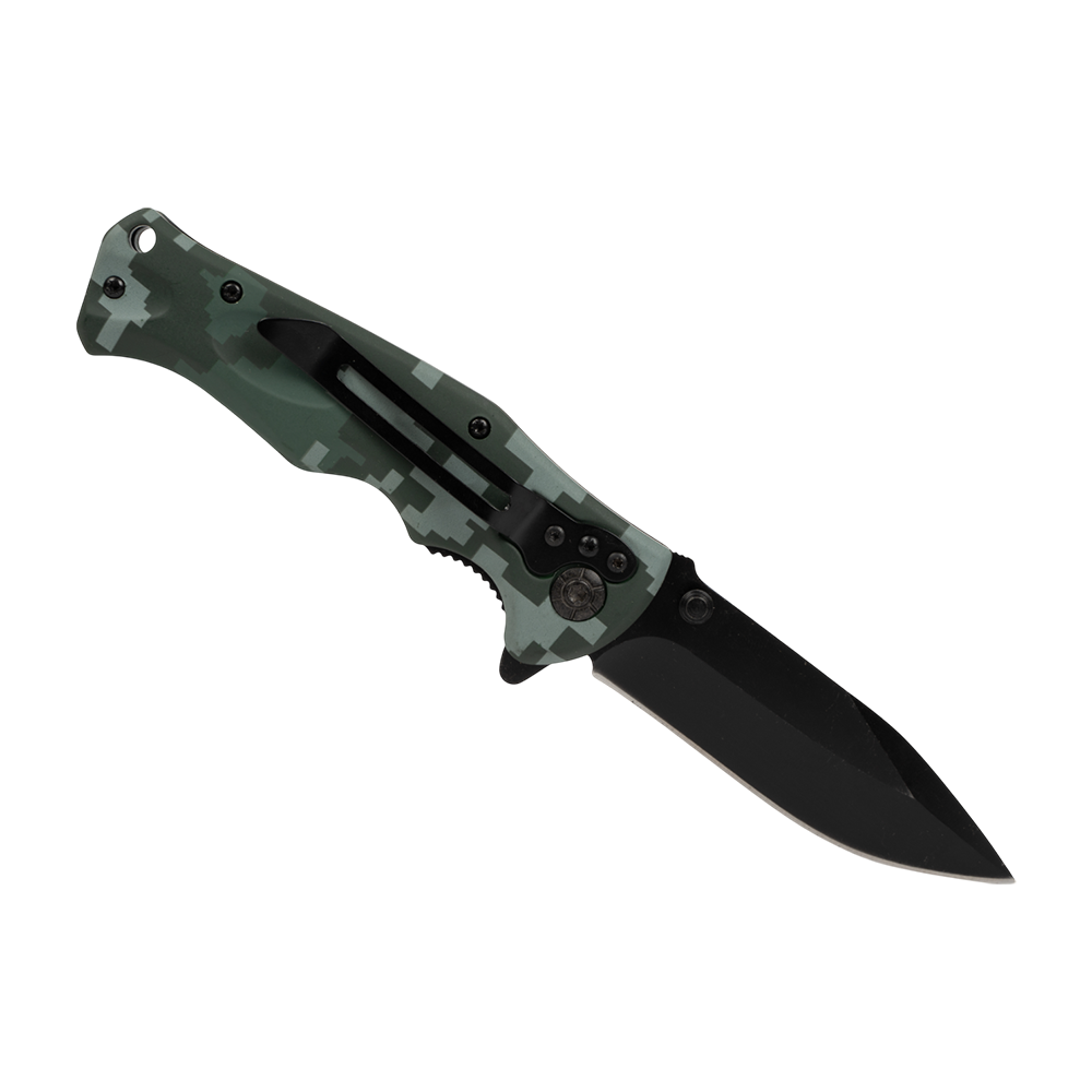 Нож складной "Boker" В048, клинок 420, рукоять металл G10 (Ярхант). Фото №4