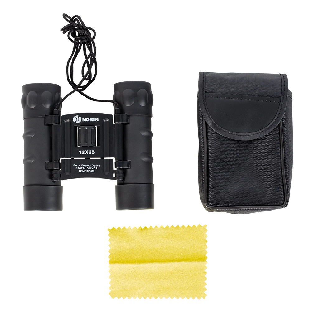 Бинокль NORIN 12х25 black. Фото №7