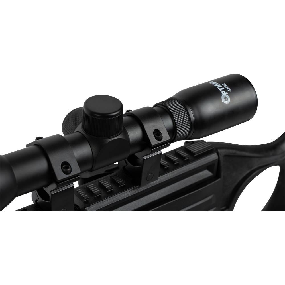 Винт. пнев. Hatsan FLASH 101 QE SET, калибр 5.5, 3 Дж (насос, прицел 4*32, пульки, сошки,чехол). Фото №5