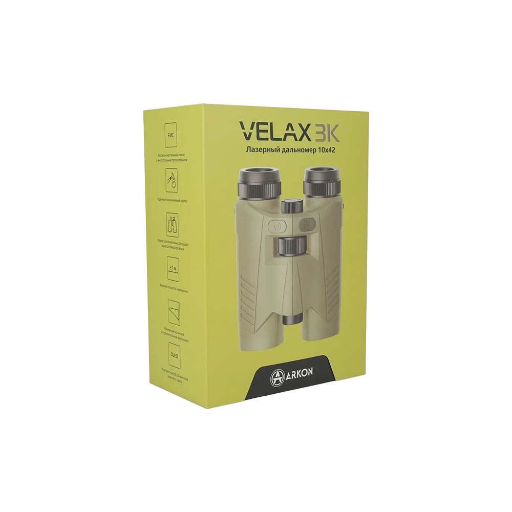 Дальномер лазерный Arkon Velax 3K 10х42. Фото №4