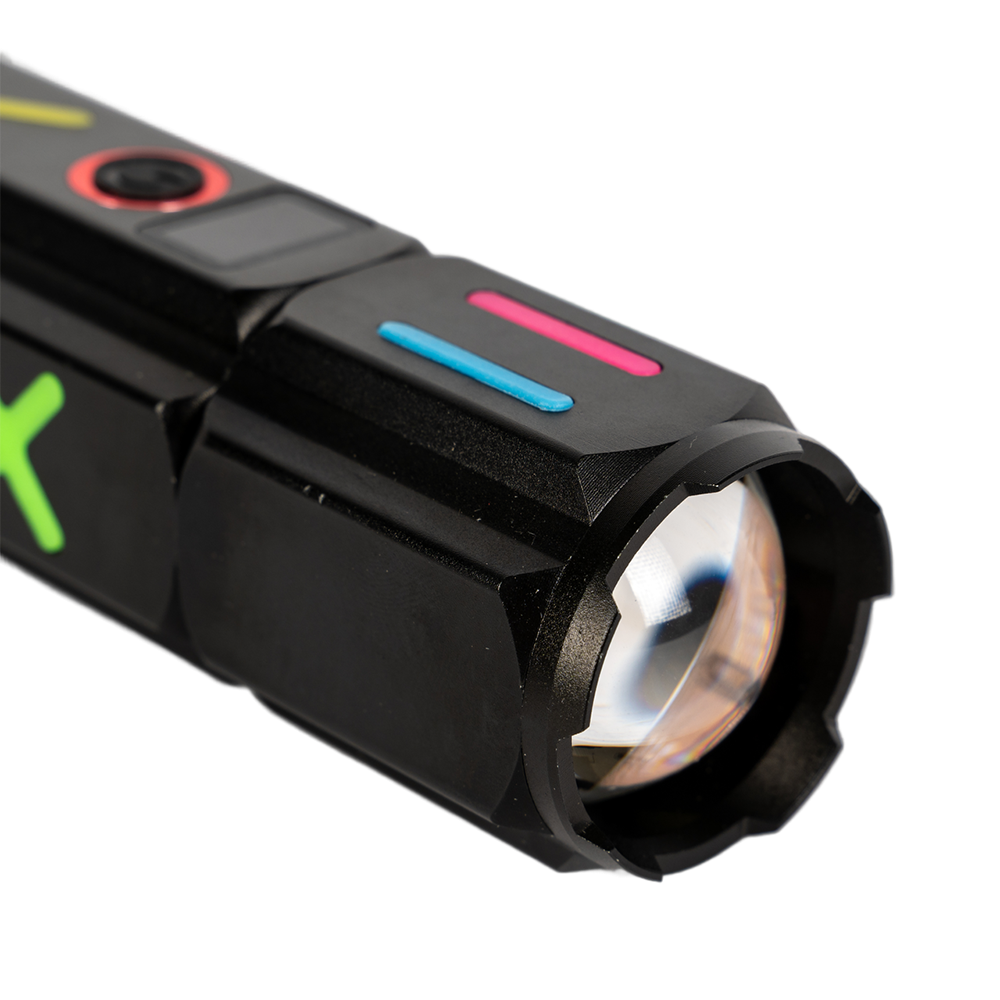 Фонарь ручной (аккум.26650, индикатор заряда, Type-C, PowerBank, стеклобой). Фото №4 Фонарь ручной (аккум.26650, индикатор заряда, Type-C, PowerBank, стеклобой). Фото №4