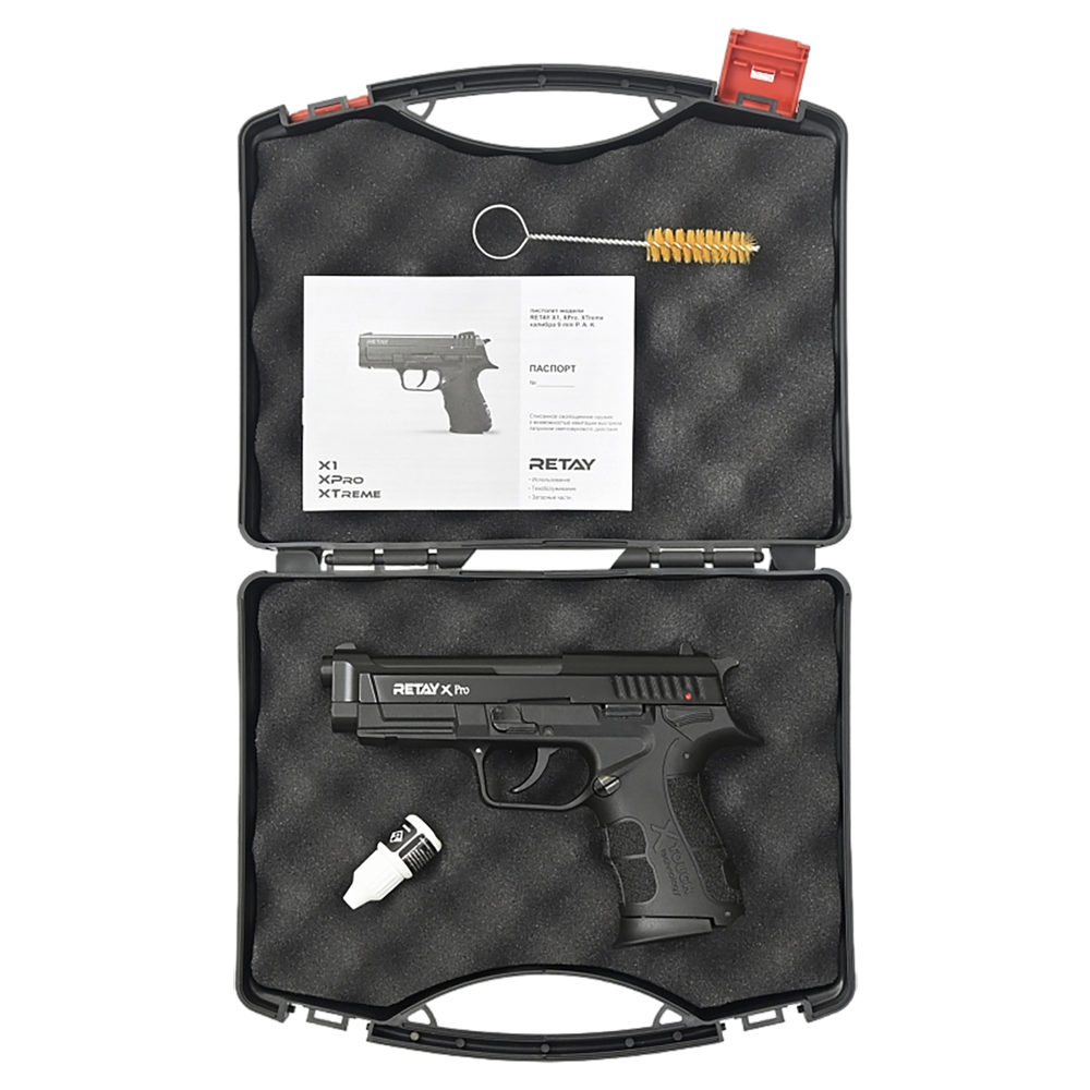 Пистолет охолощенный RETAY XPRO, Черный, калибр 9mm. P.A.K. Фото №3