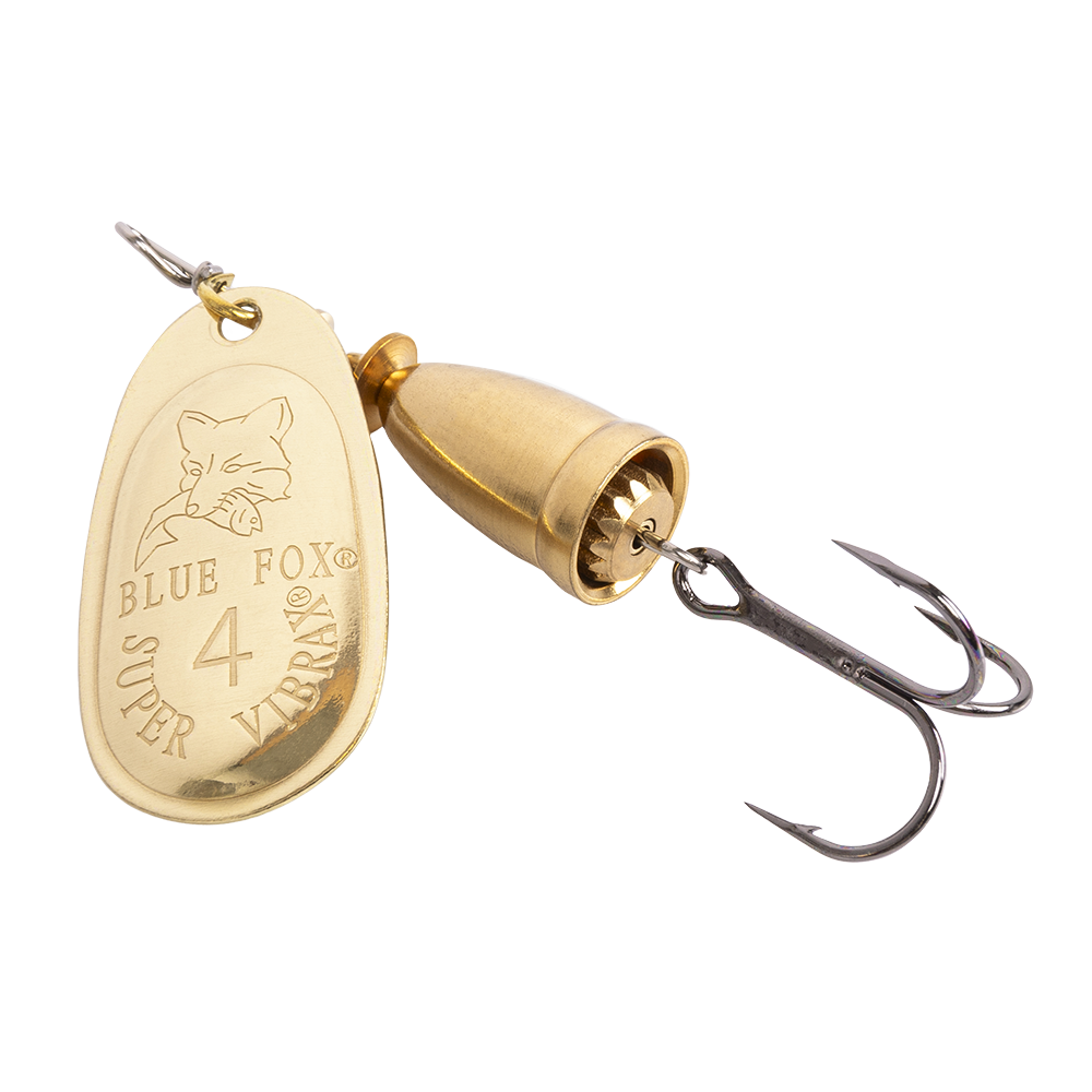 Блесна вращающаяся Blue Fox Vibrax Original №4, 10гр, цвет (G) золото. Фото №2