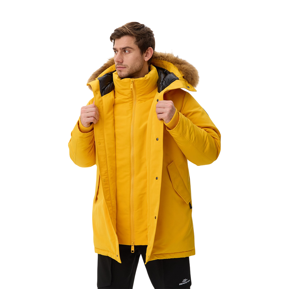 Куртка парка мужская Remington WM1 Yellow р. S. Фото №5