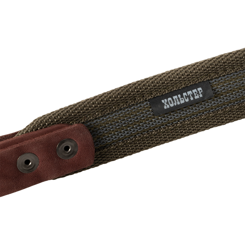 Ремень погонный (35) с антискользящим покрытием (стропа-ткань) (Хольстер). Фото №2