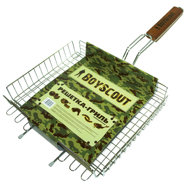 Решетка-гриль Boyscout  50(+4)х280х280 универсальная . Фото №2