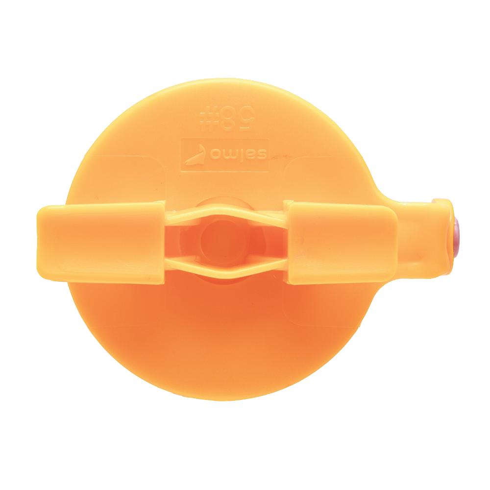 Катушка проводочная Salmo ICE HR 5,8см оранжевая. Фото №2