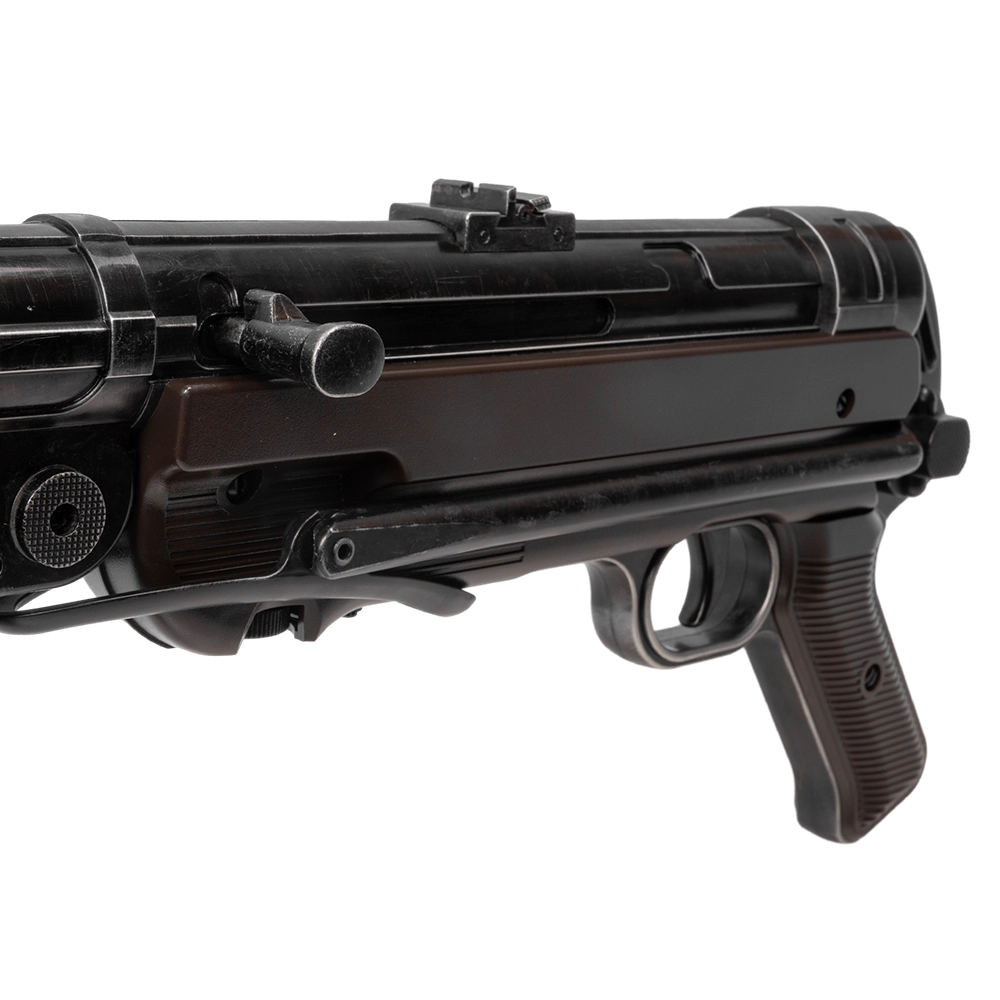 Пистолет пневматический Umarex Legends MP German-Legacy Edition, калибр 4,5 мм, (MP40 метал, автоматический . Фото №10