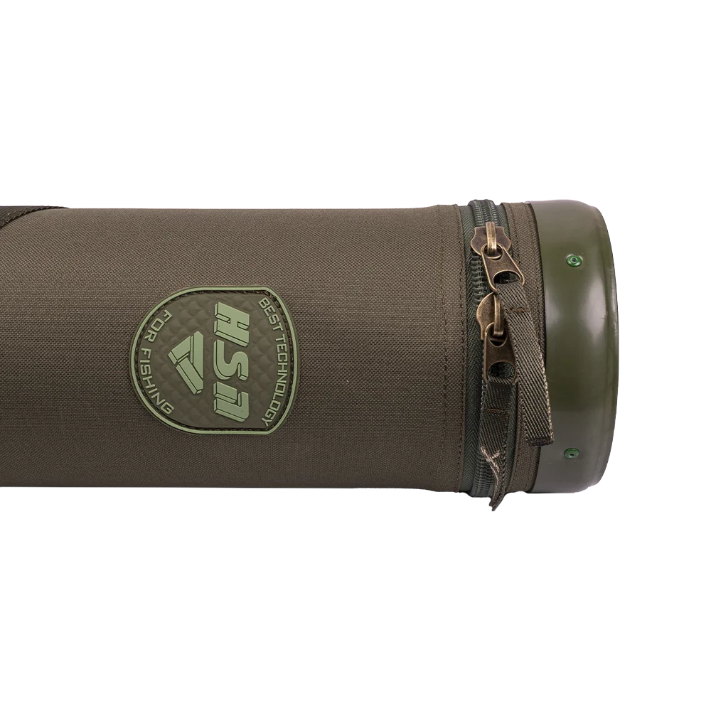 Тубус для спиннингов без кармана d125, 1450мм, хаки (HSN). Фото №5