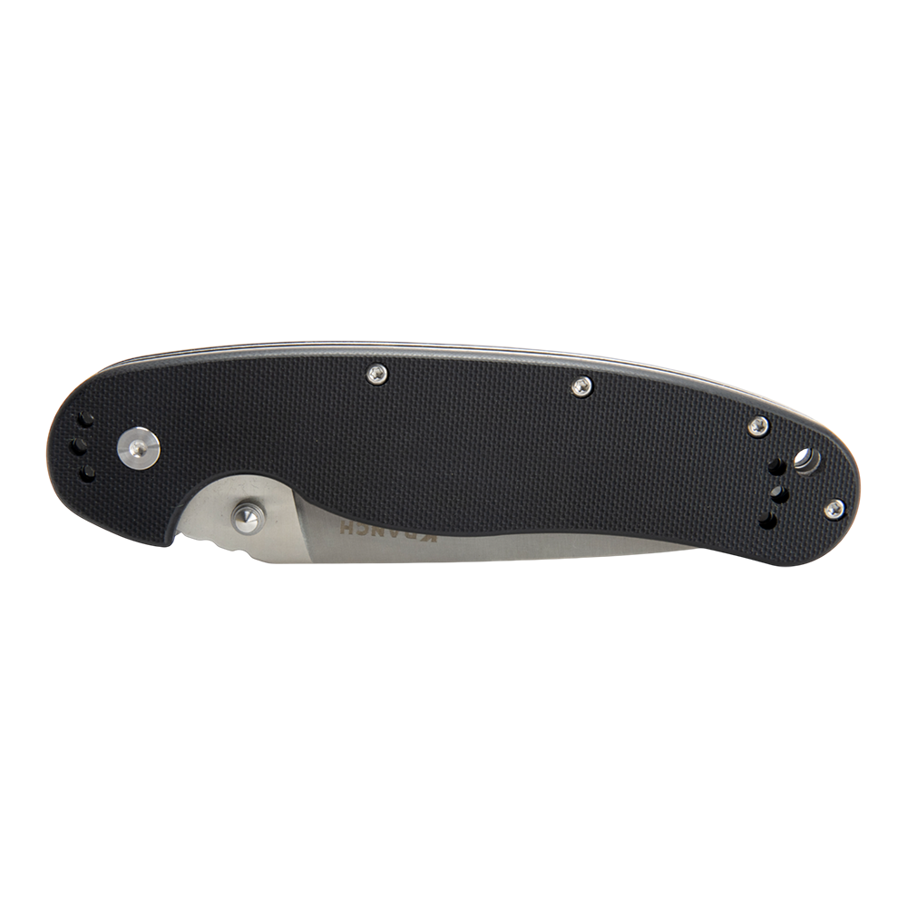 Нож складной Kranch B-120B, клинок AUS8, рукоять G10 black. Фото №3