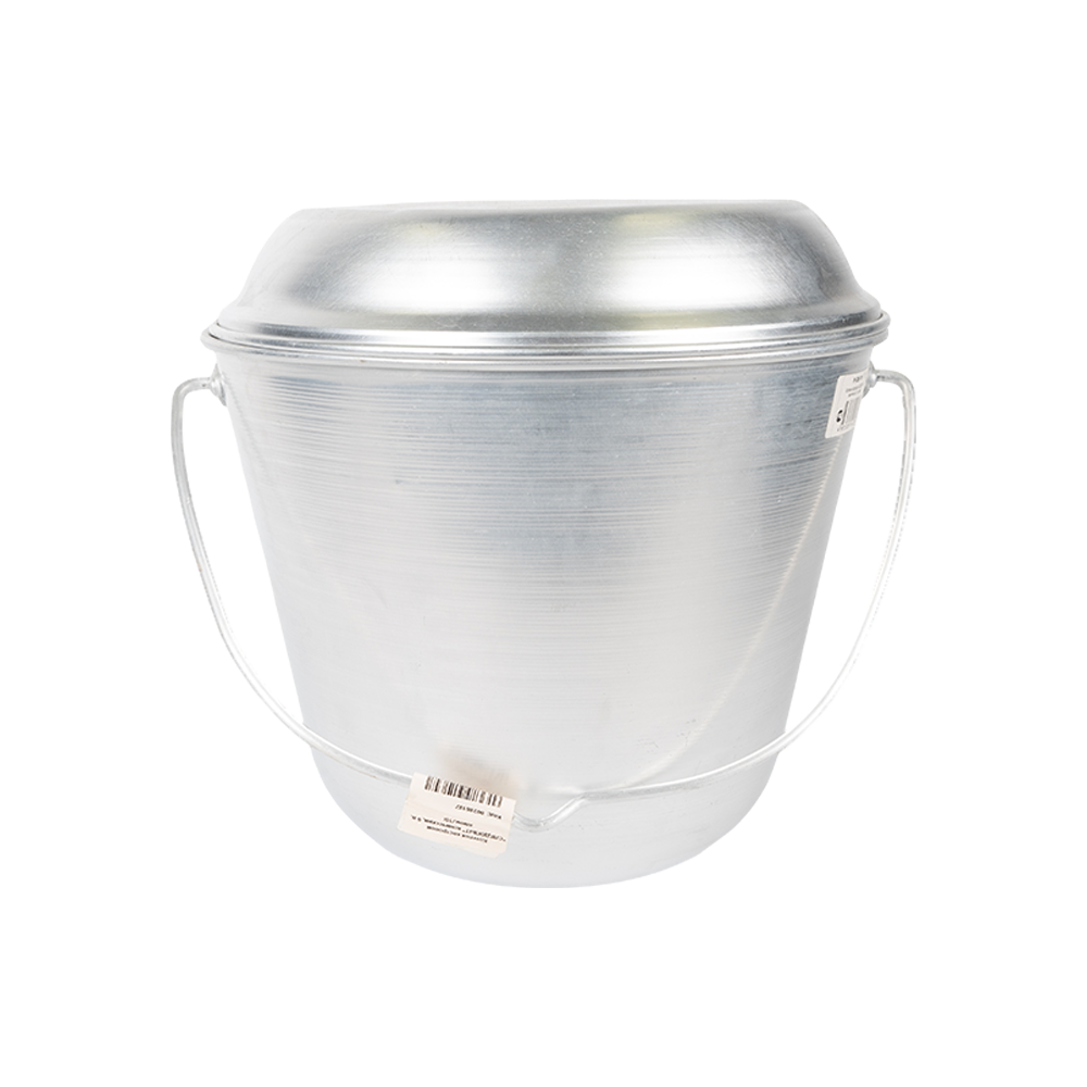 Котелок костровой "СЛЕДОПЫТ" конический, 9 л, алюм./10/. Фото №1 Котелок костровой "СЛЕДОПЫТ" конический, 9 л, алюм./10/. Фото №1