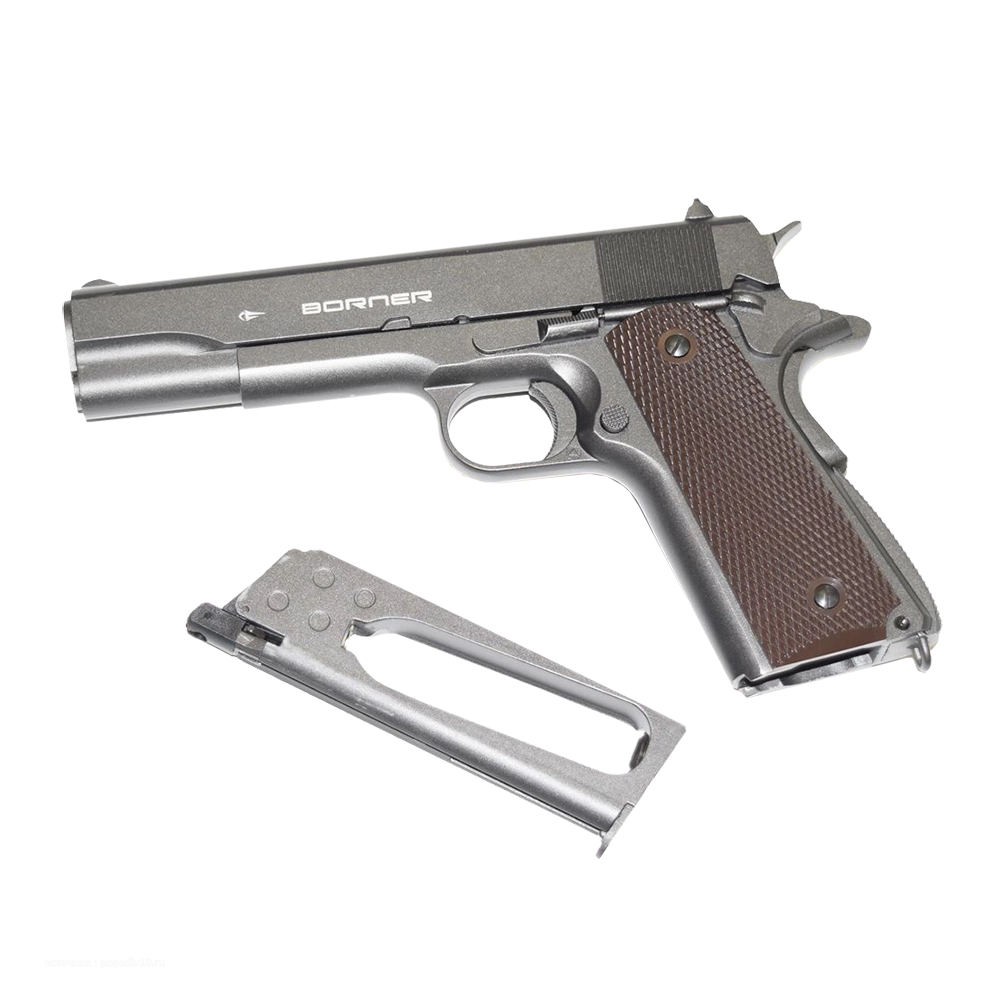 Пистолет пневматический BORNER KMB76 (blowback), калибр 4,5 мм. Фото №3