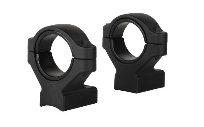 Крепление для оптического прицела, раздельное высокое со вставкой 25-30мм (черное), для Remington мод.700. Фото №1