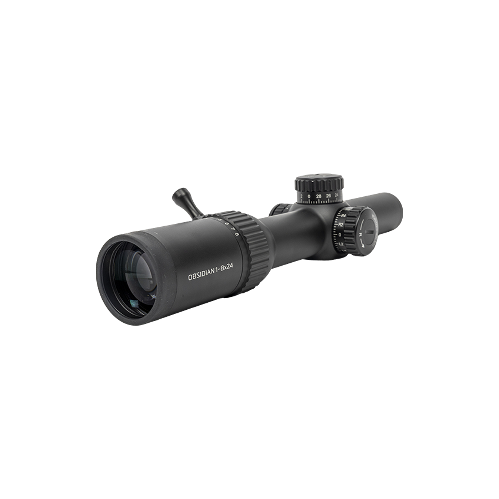 Прицел оптический GAUT Obsidian 1-8x24 сетка 62 (Half MD) SFP подсветка красная30мм поправки1/2МОА. Фото №8 Прицел оптический GAUT Obsidian 1-8x24 сетка 62 (Half MD) SFP подсветка красная30мм поправки1/2МОА. Фото №8