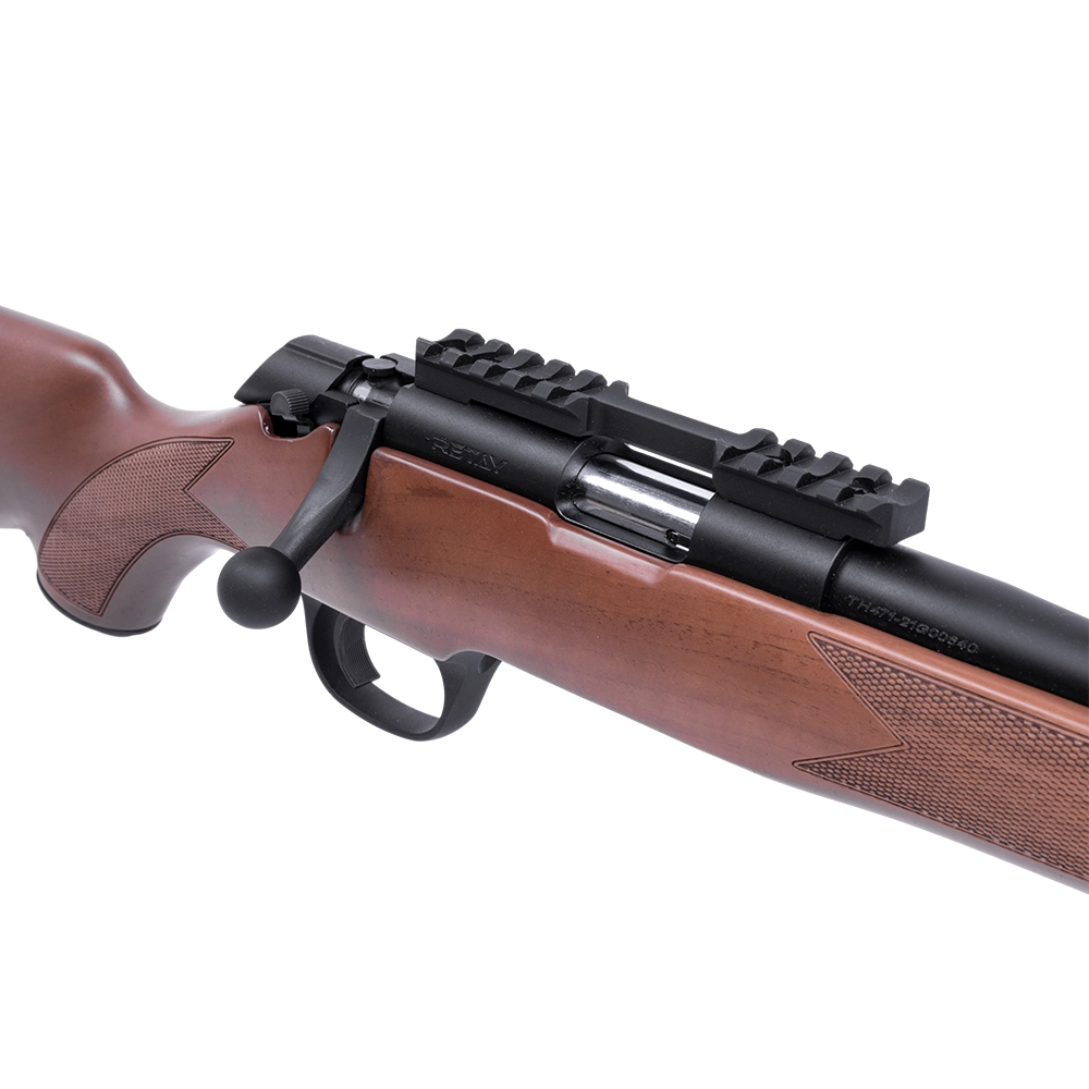Карабин Retay 2022 Hunter, калибр 22 Lr, (дерево,планка Weaver,открытые п/п,резьба). Фото №3