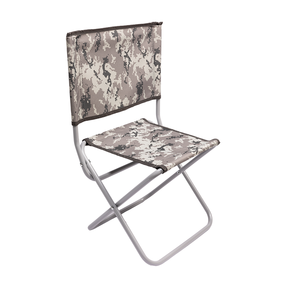 Стульчик рыболова со спинкой КМФ цифра CP-280C (T-FC-280S-DG) TONAR. Фото №1