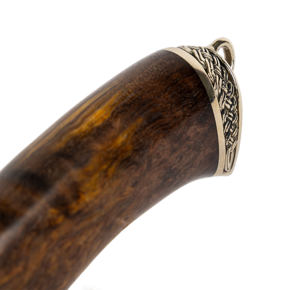 Нож МС "Егерь", сталь ELMAX, литье, рукоять стабилизированная карельская береза. Фото №7