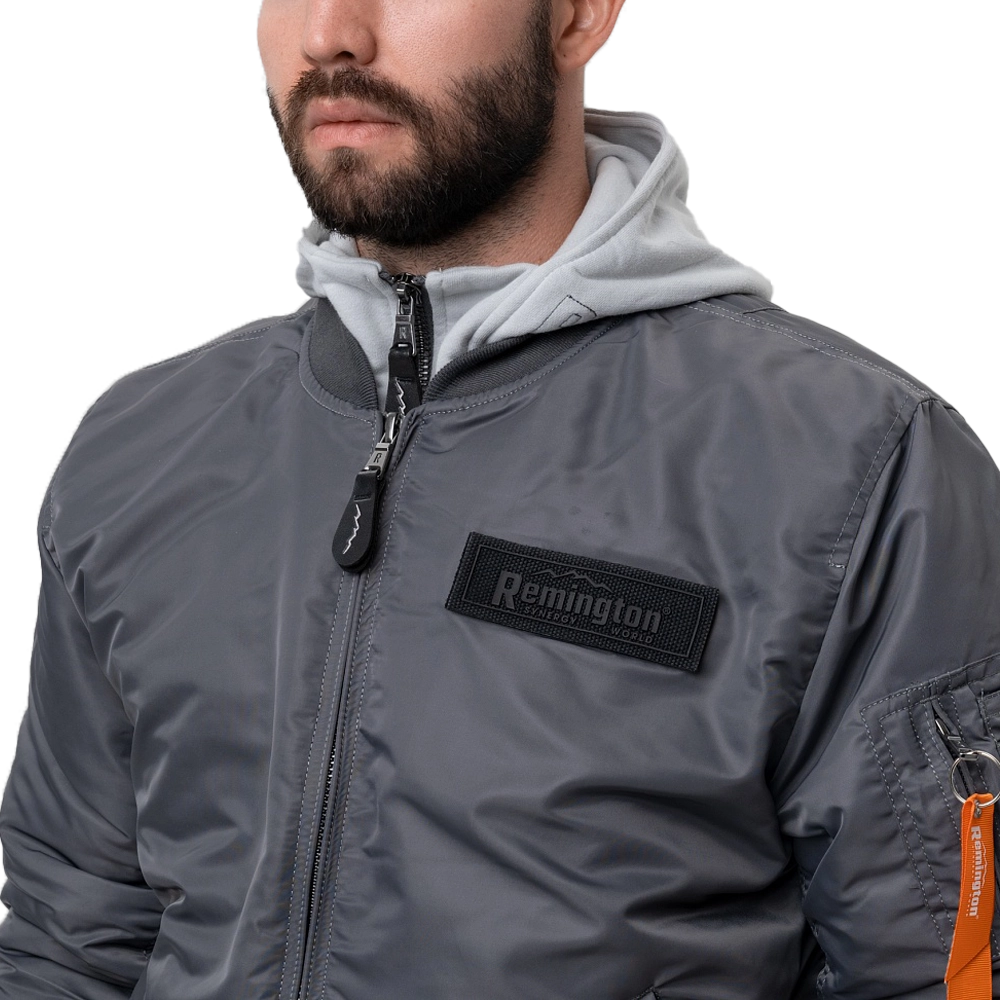 Куртка Бомбер Remington Wenham Gray, р. XS. Фото №9 Куртка Бомбер Remington Wenham Gray, р. XS. Фото №9