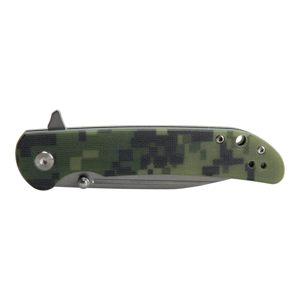 Нож складной Kranch C-125, клинок AUS8, рукоять G10 camo. Фото №3 Нож складной Kranch C-125, клинок AUS8, рукоять G10 camo. Фото №3