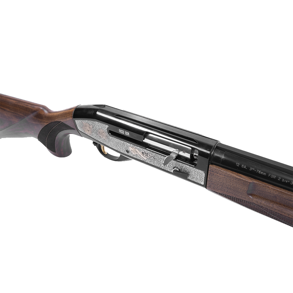 Ружье ATA Neo12 R Panthera (ручн.гравировка пантеры, травление, орех 2,5 класса, внешн.чоки, кейс). Фото №8