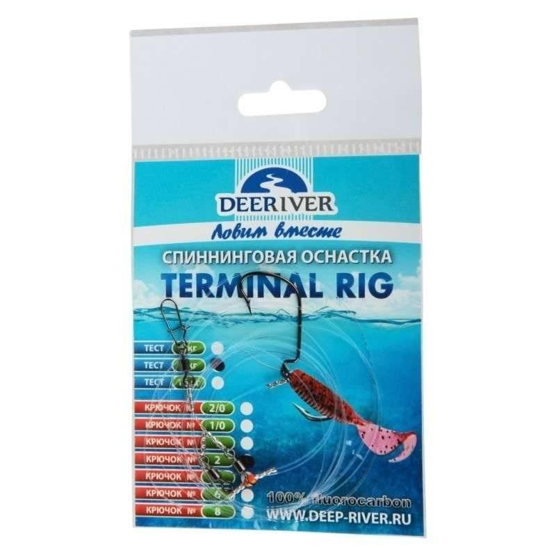 Оснастка Terminal RIG крючок №1, тест 16кг. L40см.. Фото №2 Оснастка Terminal RIG крючок №1, тест 16кг. L40см.. Фото №2
