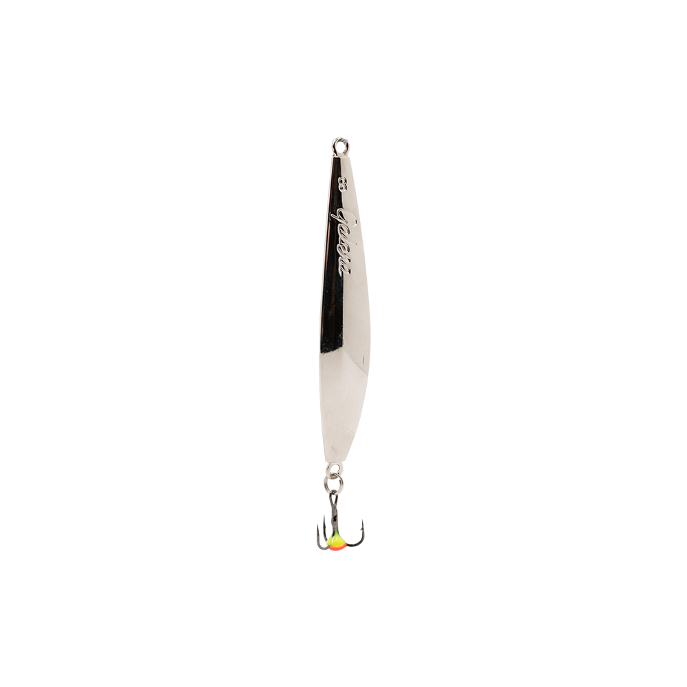 Блесна Северные мастерские Galera 80мм, 17гр, цвет (SI) тройник. Фото №3