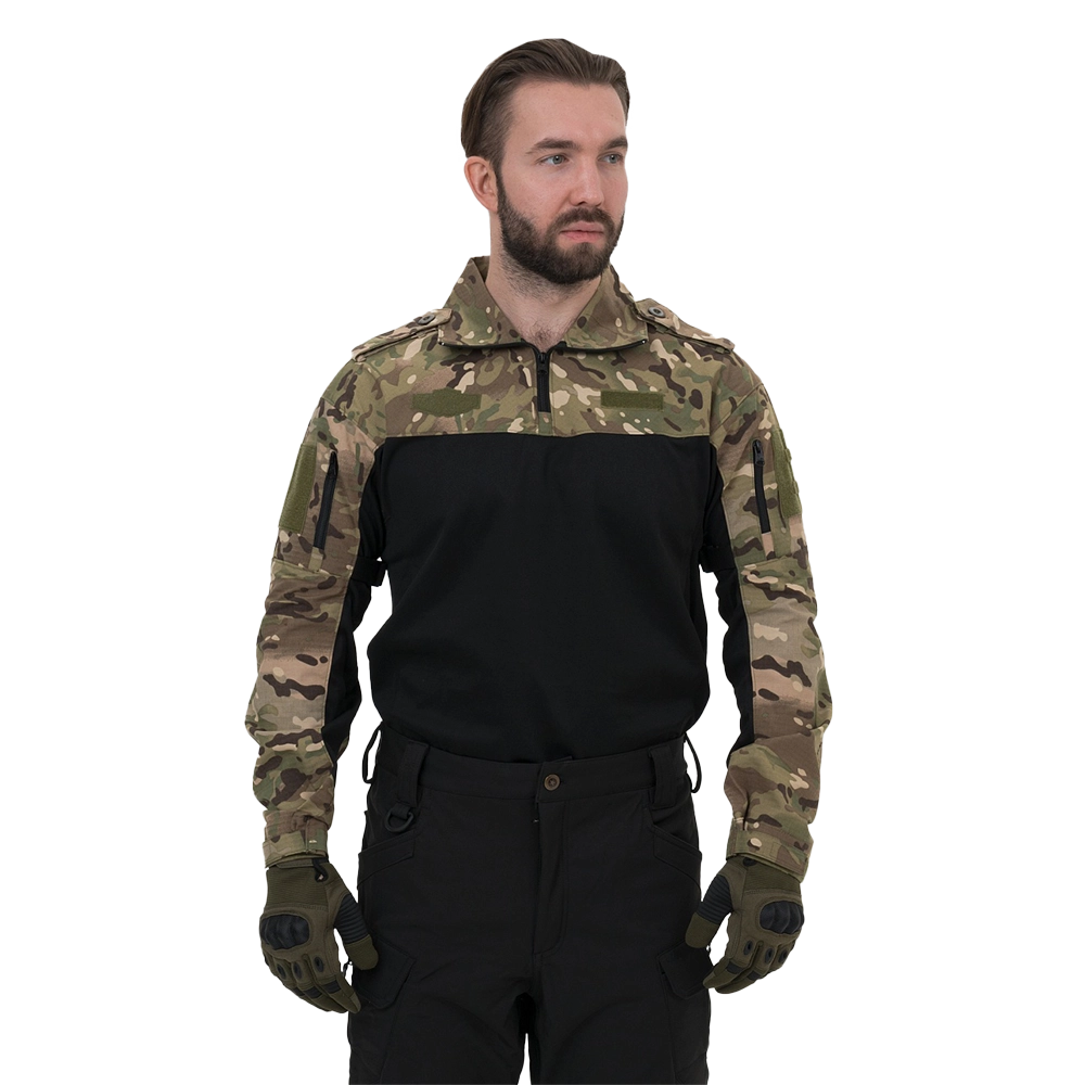 Футболка Remington Tactical Frog Long Sleeve Zipper Collar CP р. XL. Фото №2