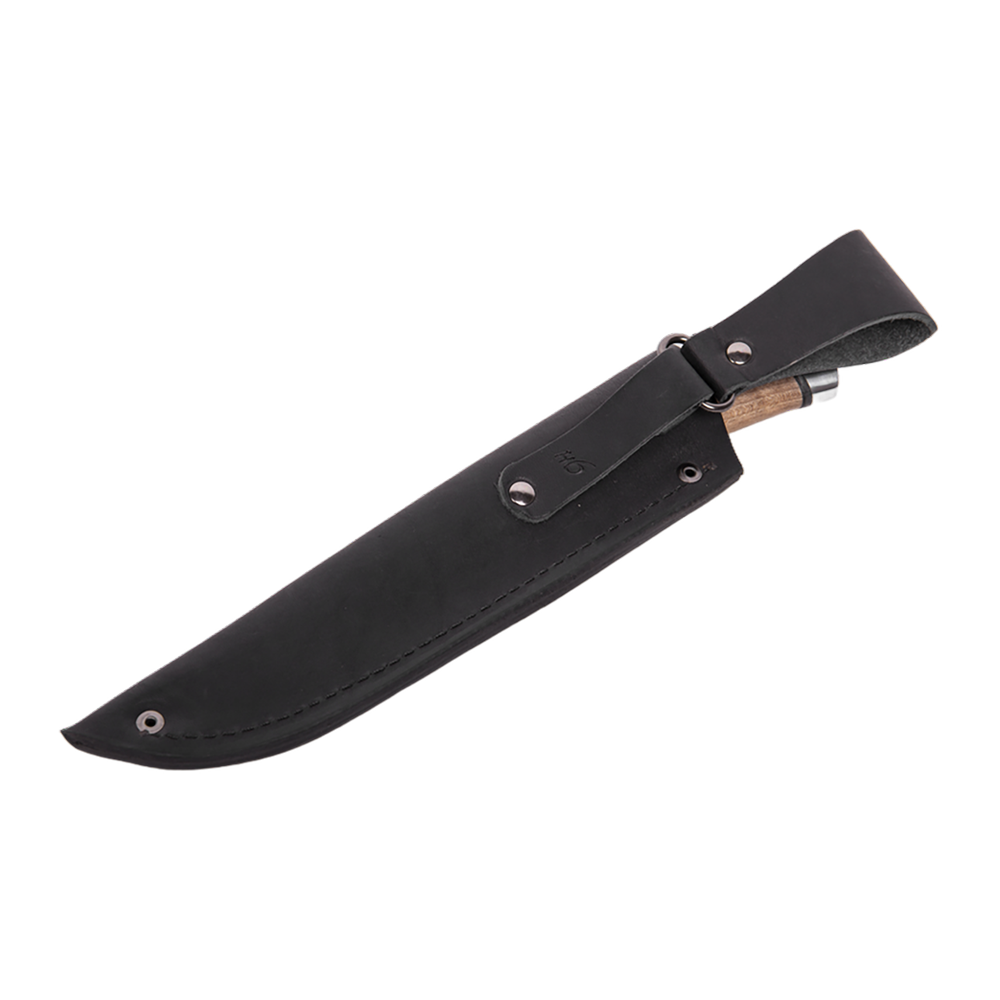 Нож ЗЗОСС, Н6, клинок ст. ЭИ107, рукоять дюраль, орех. Фото №2