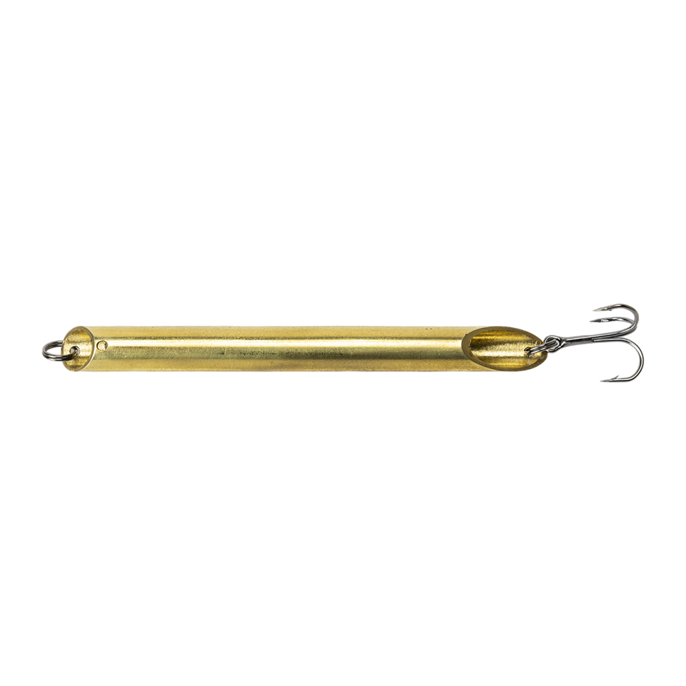 Блесна ЖОР Пилькер трубка шумелка латунь d12мм, 90г. Фото №2