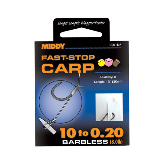 MIDDY Paste HTN 10s to 0.20 Крючок с поводком (6шт). Фото №2