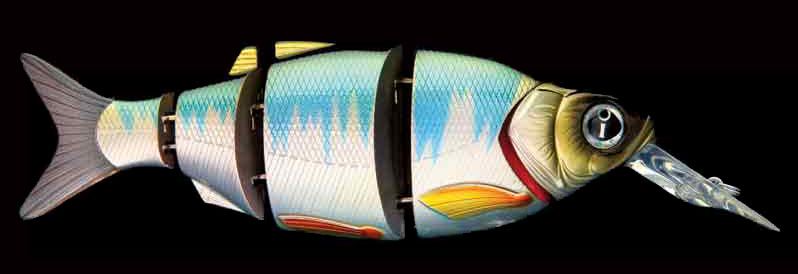 Воблер IZUMI 5 section white fich 145 MD (SUSPENDING) вес 53г, заглубление 1,8м-2,1м, цвет 6. Фото №2 Воблер IZUMI 5 section white fich 145 MD (SUSPENDING) вес 53г, заглубление 1,8м-2,1м, цвет 6. Фото №2