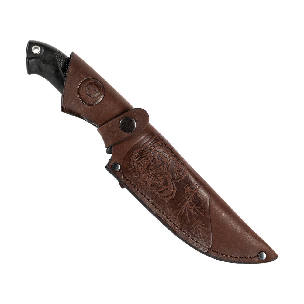 Нож МС Лазутчик, клинок AUS-8, рукоять Elastron. Фото №8 Нож МС Лазутчик, клинок AUS-8, рукоять Elastron. Фото №8