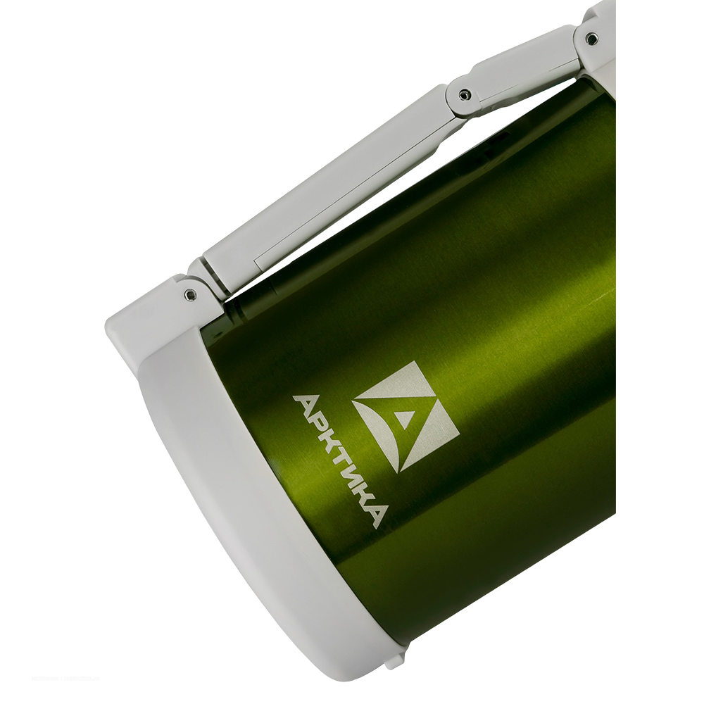 Термос тм "Арктика" вакуумный, бытовой, универсальный 1000мл, (болотный). Фото №4