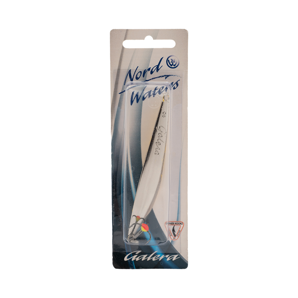 Блесна Северные мастерские Galera 80мм, 17гр, цвет (SG) тройник. Фото №1