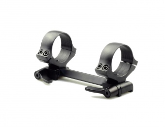 Кронштейн быстросьемный KOZAP CZ527 Alfa кольца 30мм (No.65) средние. Фото №1