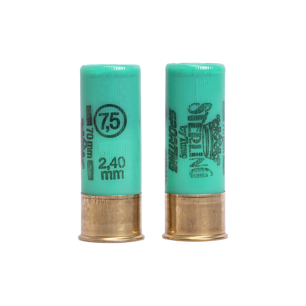 Патрон STERLING SPORTING 12/70 №7,5 28 гр. (в пачке 25 шт.). Фото №3 Патрон STERLING SPORTING 12/70 №7,5 28 гр. (в пачке 25 шт.). Фото №3