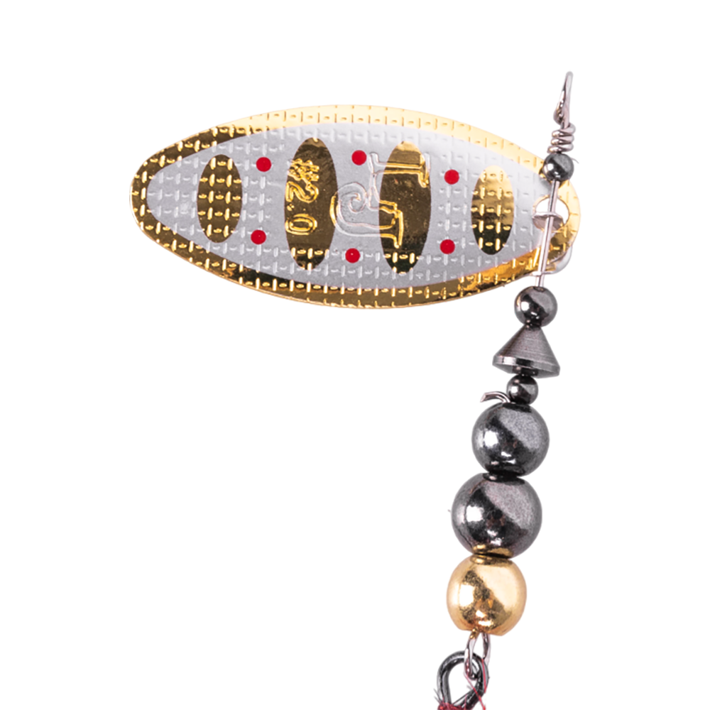 Блесна вращающаяся Lucky John Shelt Blade №2, 9гр, цвет (002). Фото №2