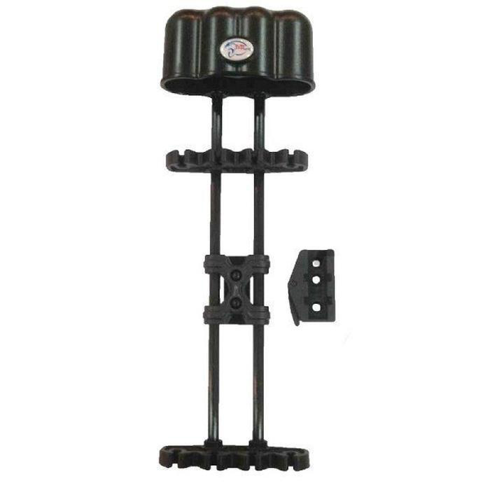 Кивер Man Kung MK-350Q-BK для блочного лука и арбалета на 4 стрелы, черный. Фото №1