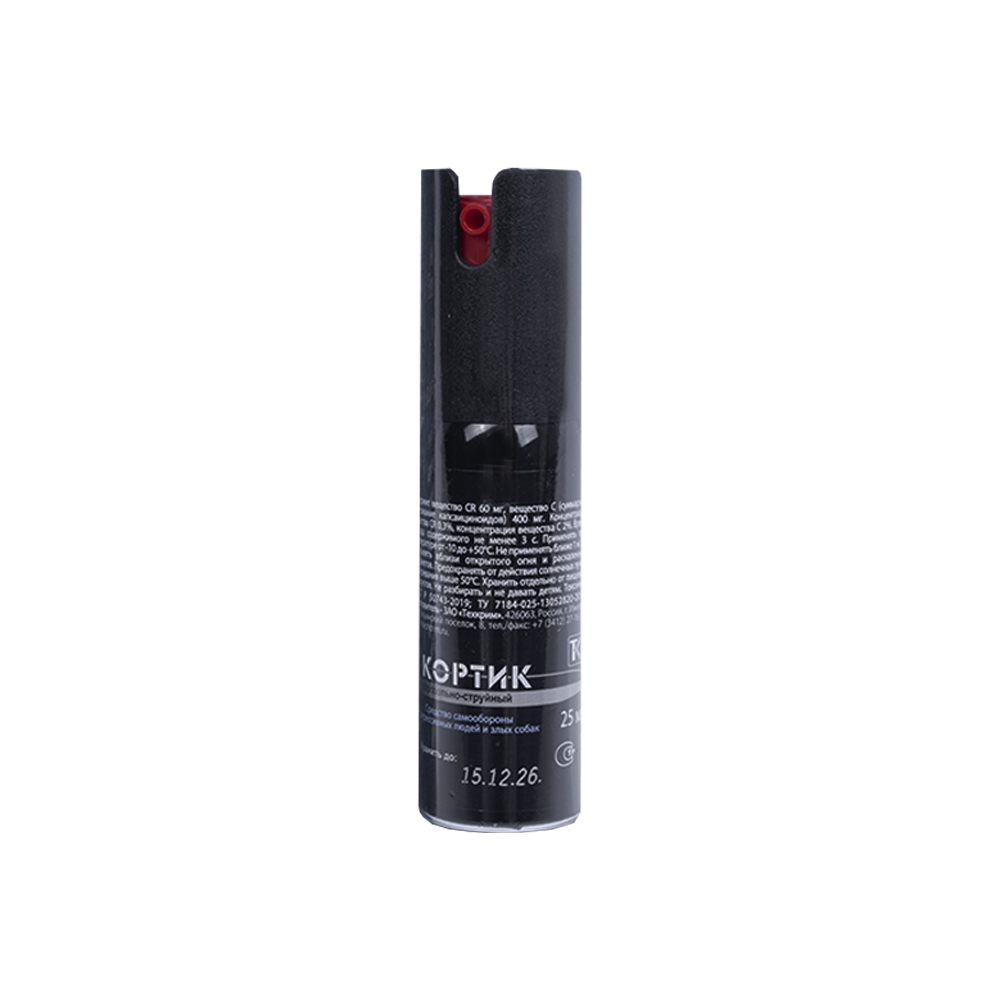 Баллон аэрозольный "Кортик", 25 мл. (OC+CR). Фото №2
