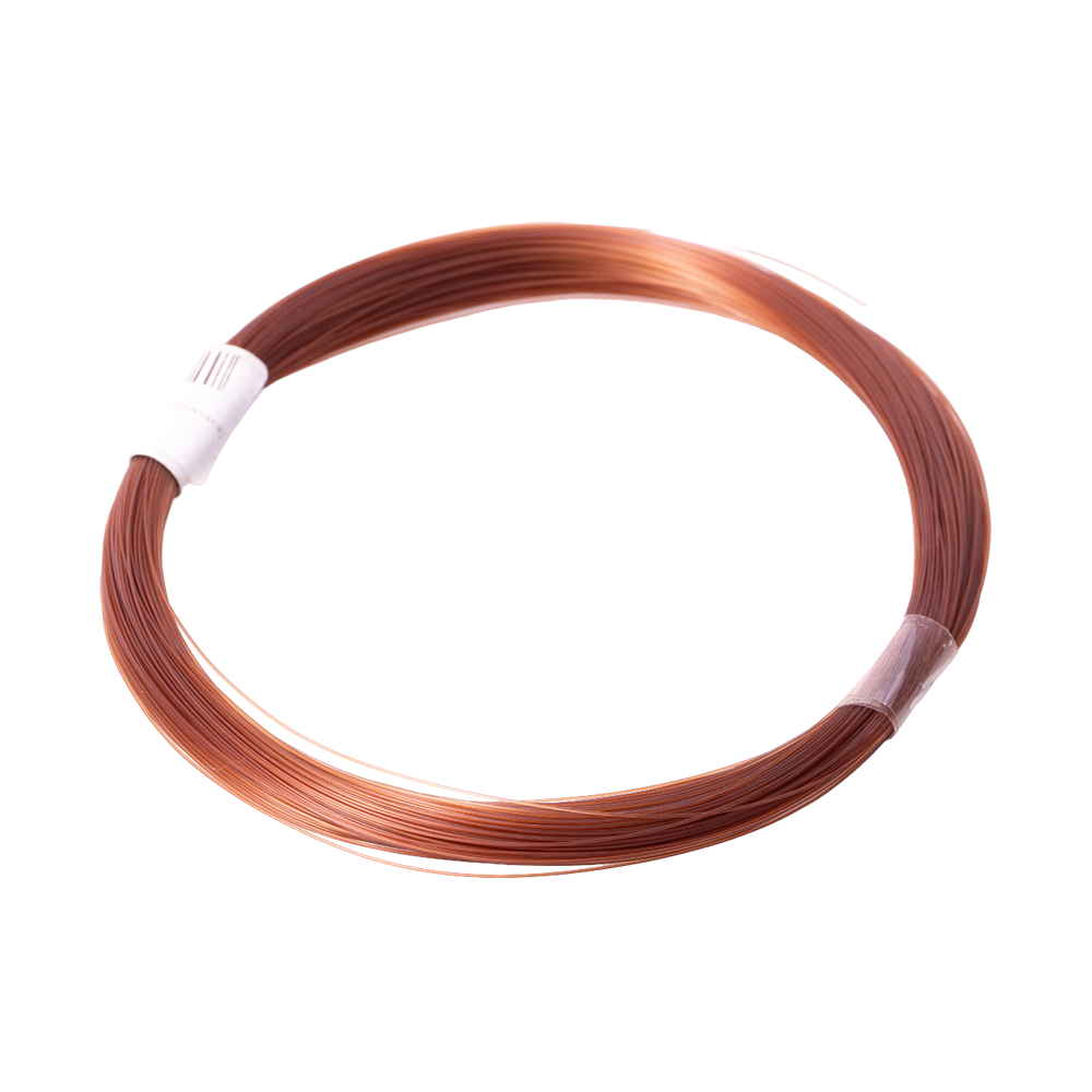 Леска калиброванная в мотке цв. Коричневая 100 м. д. 0,4. Фото №1