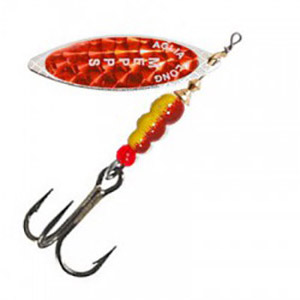 Блесна Mepps Aglia Long REDBO, 1, Silver. Фото №1