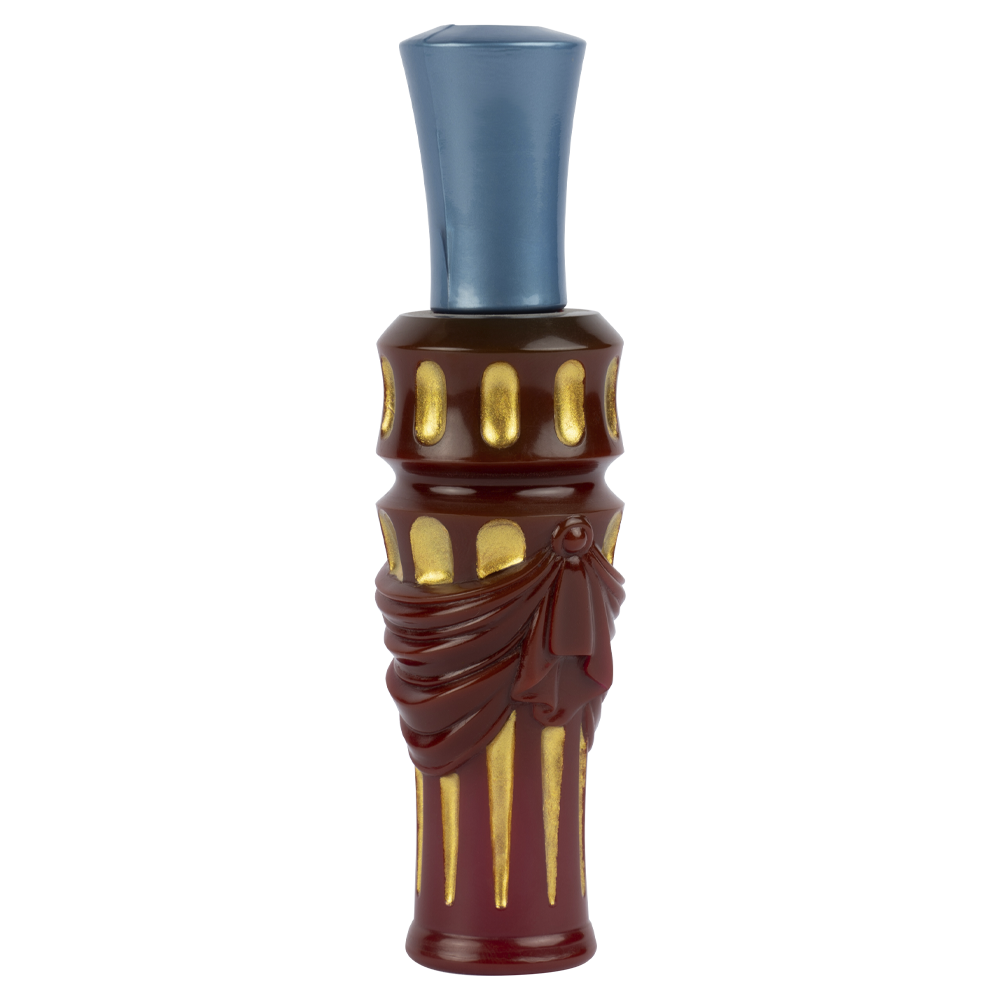 Манок ЗС Pharaon, на утку, золото-синий. Фото №1