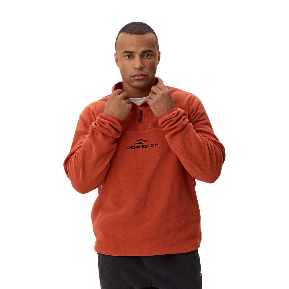 Джемпер мужской Remington Karim Orange Rust р. 2XL. Фото №2