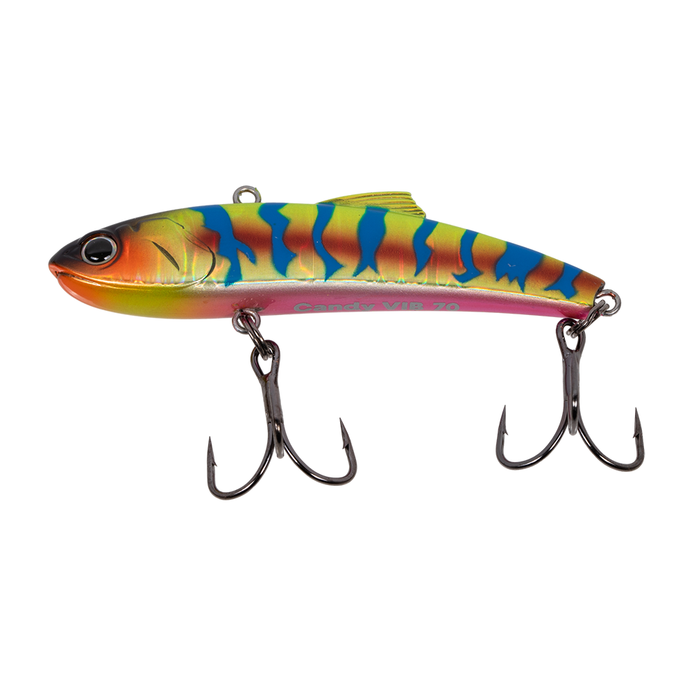 Воблер-раттлин Narval Frost Candy Vib 70мм, 14гр, цвет (#025-Tropicana). Фото №1