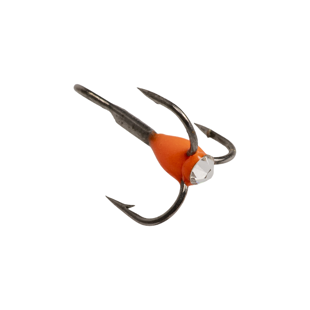 Мормышка Winter Painted treble hook with Crystal, #12 (25pcs). Фото №2 Мормышка Winter Painted treble hook with Crystal, #12 (25pcs). Фото №2