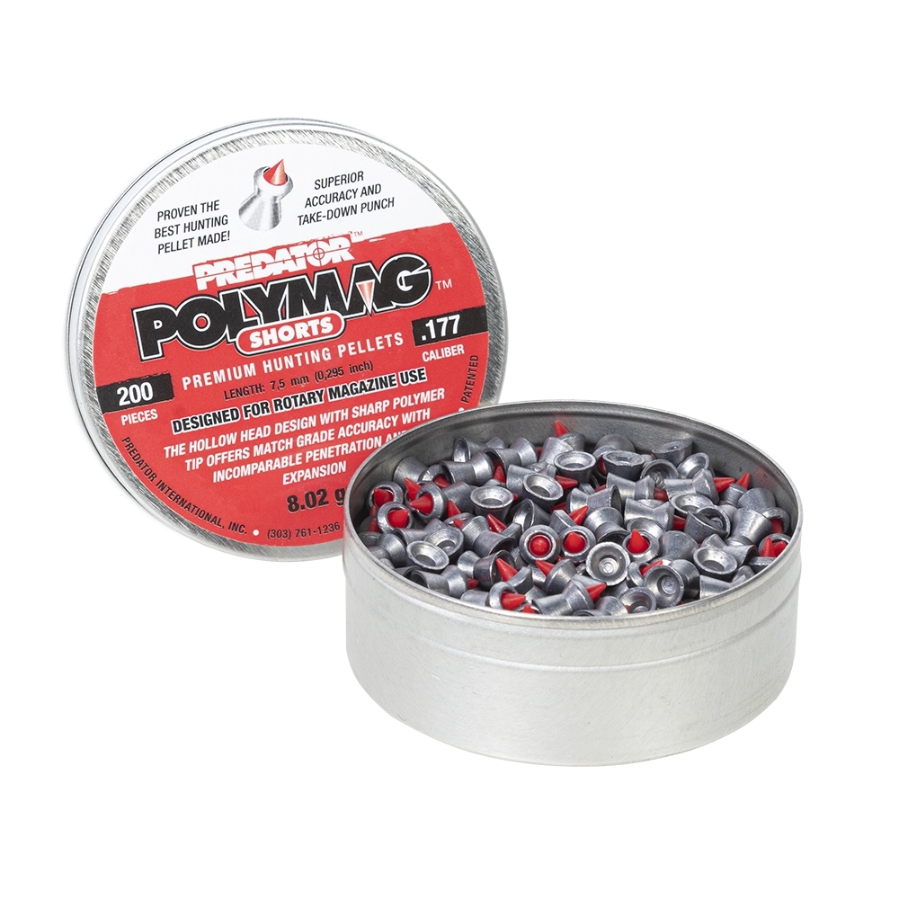 Пуля пневматическая "JSB Polymag", калибр 4,5мм (177 калибр), 0,52гр, 8,02gr (200 шт) (в коробке 100 шт). Фото №3 Пуля пневматическая "JSB Polymag", калибр 4,5мм (177 калибр), 0,52гр, 8,02gr (200 шт) (в коробке 100 шт). Фото №3